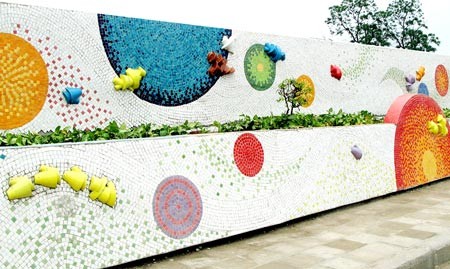 Red River ceramic road recognized as Guinness World Record ảnh 1